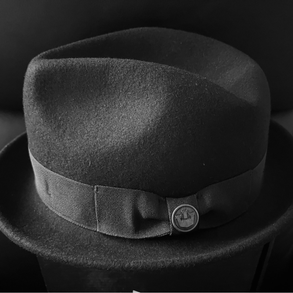 Classic Black Fedora Hat